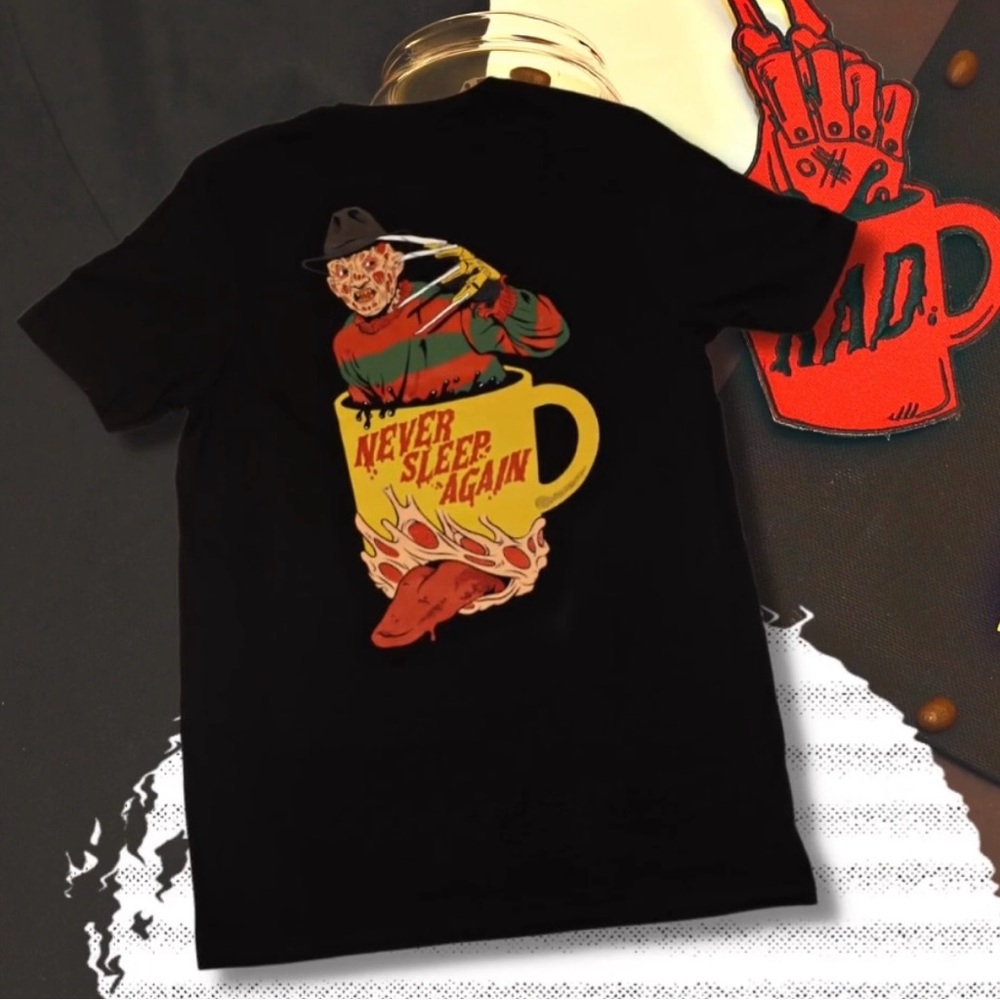Rad Coffee Freddy Krueger Shirt